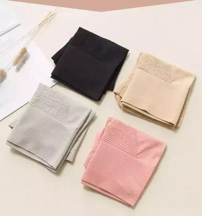 Women Cotton Lycra Tummy Control High Waist
