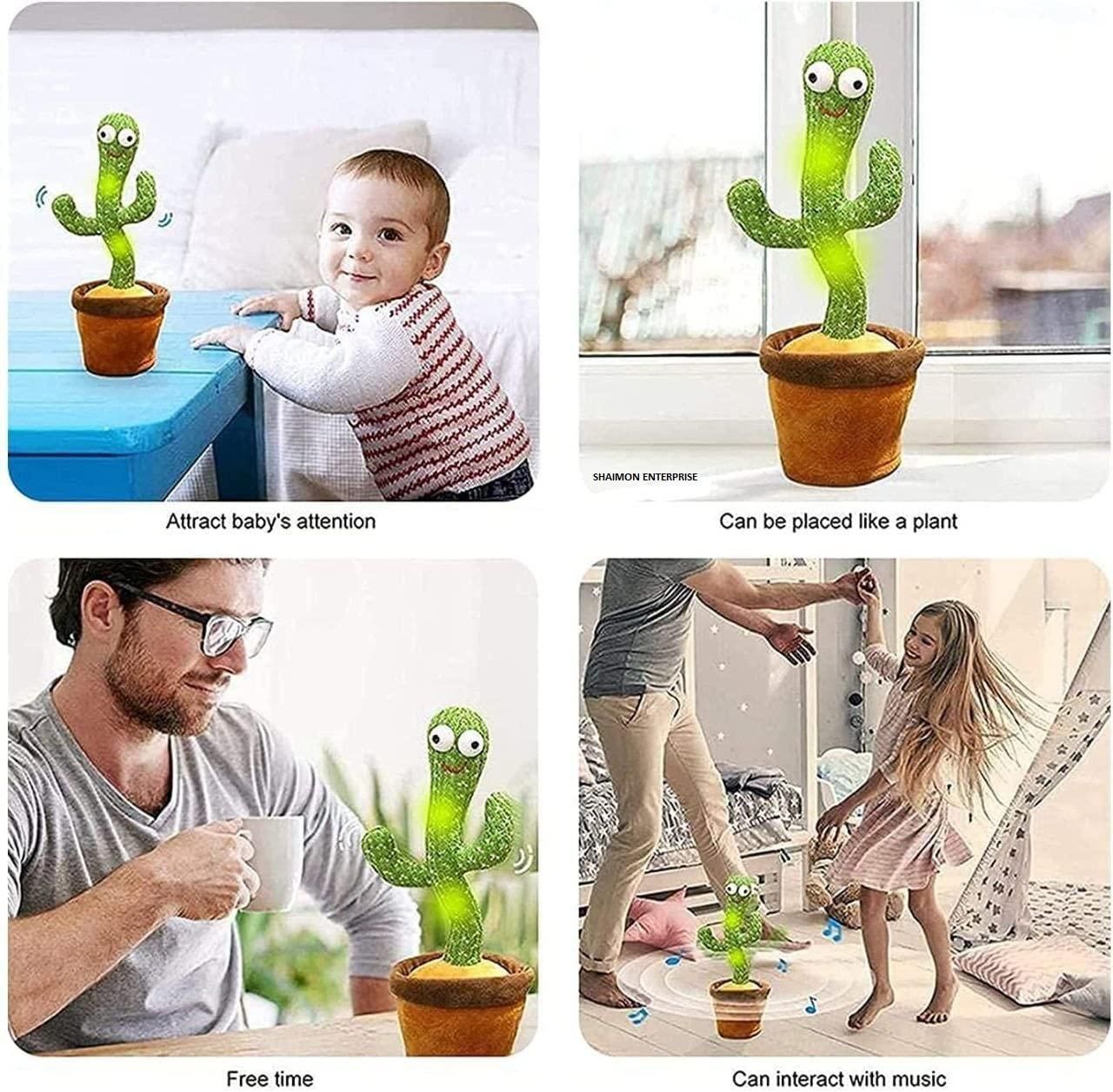 LED Musical Dancing & Mimicry Cactus Toy